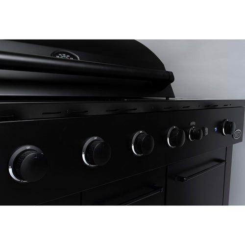 Boretti gasbarbecue / buitenkeuken Luciano Nero - vtwonen shop