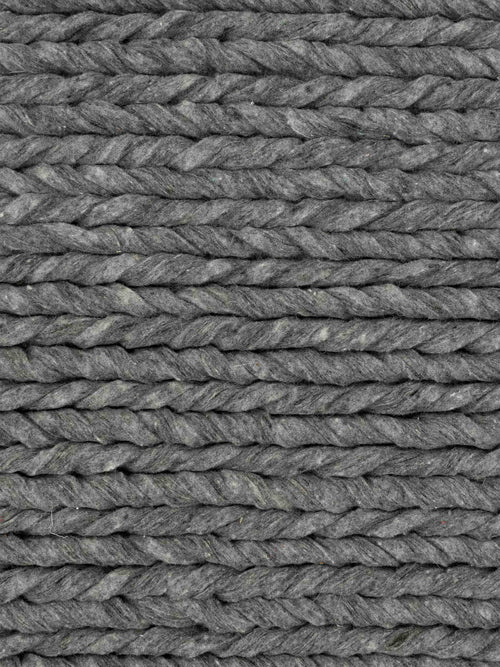 Vloerkleed Kabel Antraciet Grijs (outlet) 160x230 cm - vtwonen shop