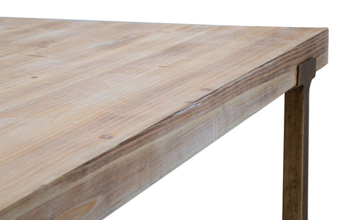 Mauro Ferretti tafel - 150x90x78 cm - bruin