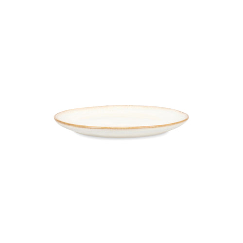 Salt & Pepper - Plat bord 21cm coupe wit Artisan - Set van 4