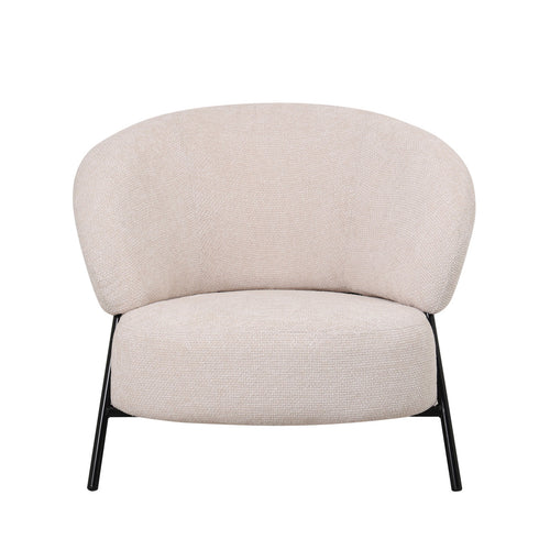 Giga Meubel Fauteuil Jennie - Stof - Beige - vtwonen shop