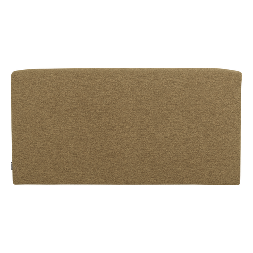 WOOOD eetbank 164 cm rugleuning Mojo Base - Bouclé - Geel/Bruin - 83x164x76