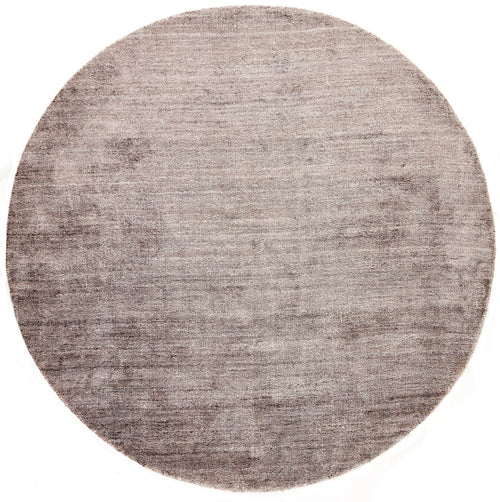 Vloerkleed MOMO Rugs Plain Dust Round Steel 200 cm rond