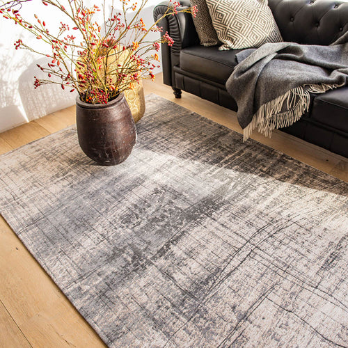 Louis De Poortere vloerkleed Jersey Stone - grijs - 200x280cm