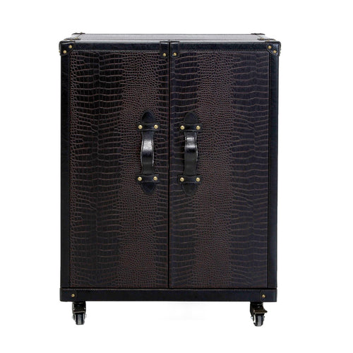 Kare Design Bar suitcase Globetrotter croco 66cm - vtwonen shop