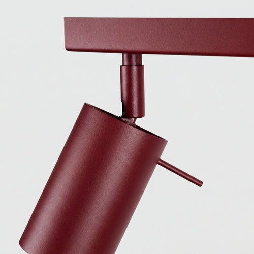 Sollux Lighting Plafondlamp RING 2 bordeaux - 30x6x16cm