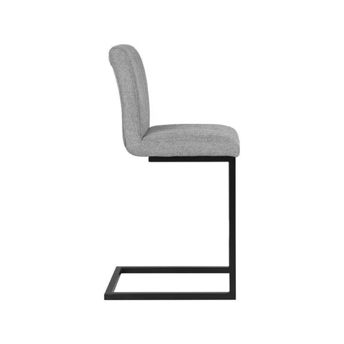 LABEL51 Barkruk Milo - Grijs - Zithoogte 66cm - Set van 2 - vtwonen shop