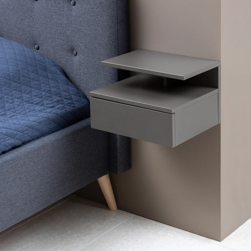 Rebellenclub Nachtkastje Suco - 35 x 32 cm - Grijs - vtwonen shop