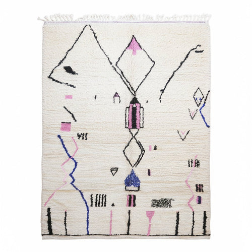 AFK Living vloerkleed Berber - handgemaakt - Wol - 200 x 300 cm