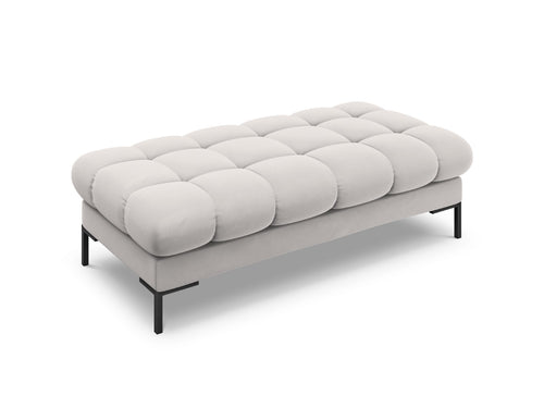 Cosmopolitan Design Bank Bali 2-zits, flueel, geld - 62x133x40cm