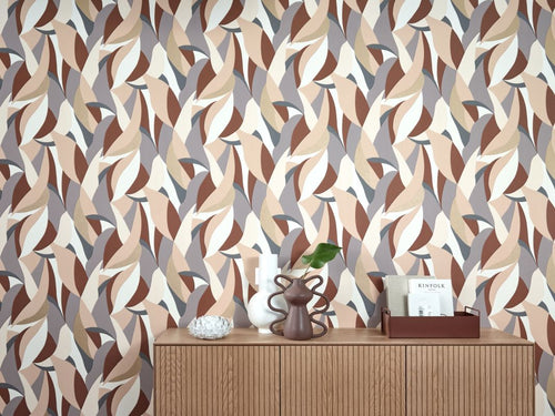 Erismann behang bladeren bruin - 53 cm x 10.05 m - 661530 - vtwonen shop