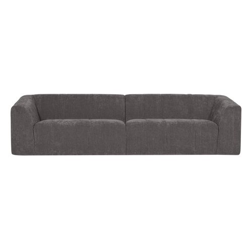 WOOOD 4-zits bank Omaire - Chenille - Grijs