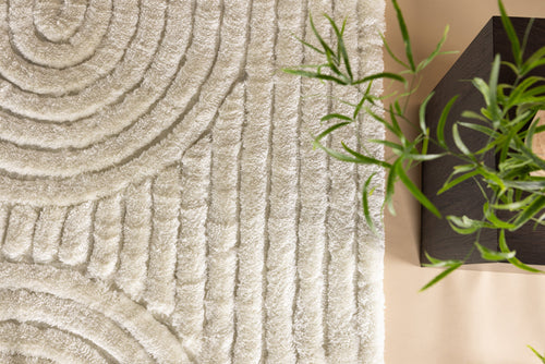 Rebellenclub Vloerkleed Kaimana - wit - 230 x 160 cm