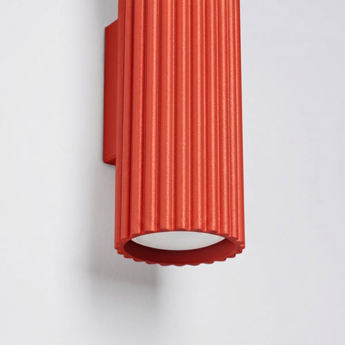 Sollux Lighting Wandlamp KARBON 20 rood - 6,5x8,5x20cm