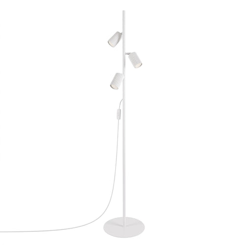 Sollux Lighting Vloerlamp KARBON 3 wit - 30x30x155cm