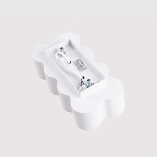 Sollux Lighting Plafondlamp OVIO 2 wit Gx53 - 24,5x12x8cm