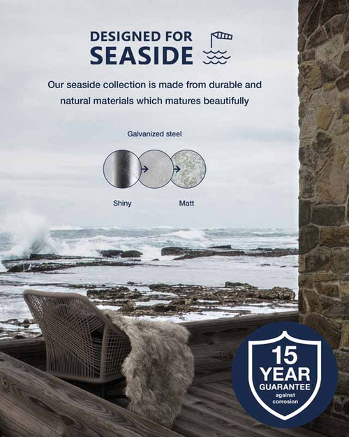 Nordlux Agger Lantaarn Buiten | E27 - IP54 | Verzinkt | Seaside