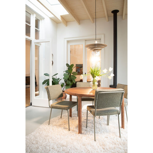 Zuiver Buddy Eetkamerstoelen Groen - Set van 2