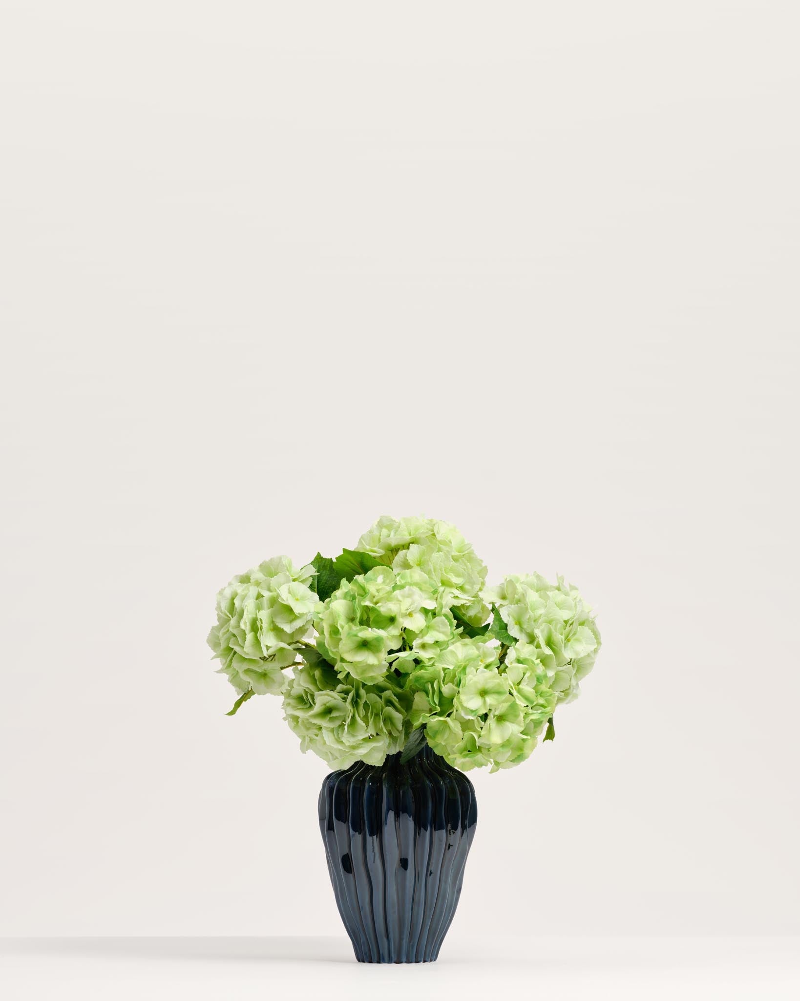 Blooming Good Zijden Hortensia Boeket Good MC.21 - Groen - 60 cm