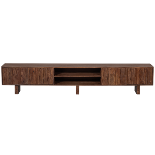 BePureHome tv-meubel Lavish - Hout - Warm Bruin - 35x240x46 - vtwonen shop