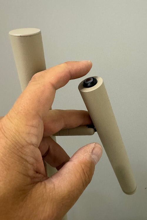 Freelight vloerlamp Luogo - 2 lichts - 25  x 150   cm - beige - vtwonen shop