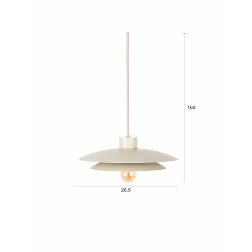 Housecraft Living Wubbo Hanglamp Beige - vtwonen shop