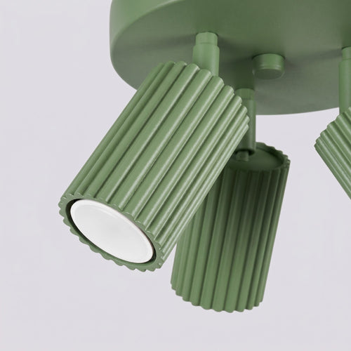 Sollux Lighting Plafondlamp KARBON 3P salie - 19,5x19,5x18cm