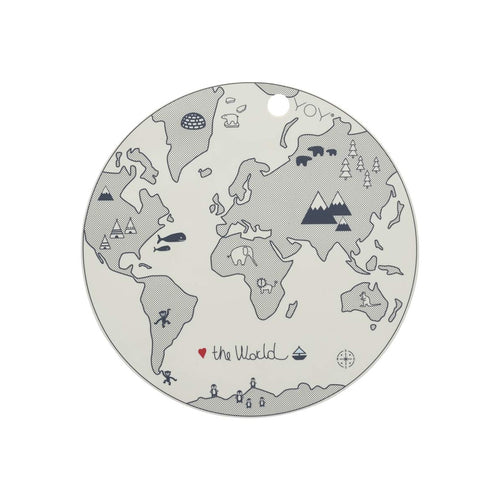 OYOY Placemat 39 x 39 cm – Wit siliconen