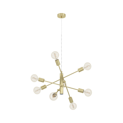 EGLO hanglamp Gradoli 1 - e27 - ø 71 cm - goud - vtwonen shop
