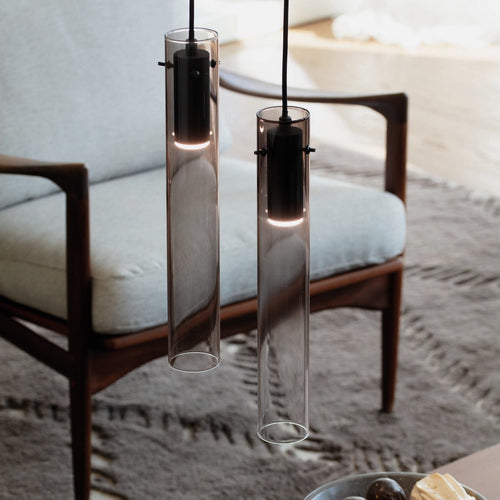 Ideal Lux FLAM LED Slim Hanglamp Plafondlamp Rook 3000K