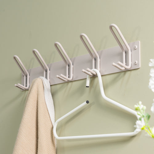 Spinder Design kapstok Miles 5 - Silky Taupe - 5 haken