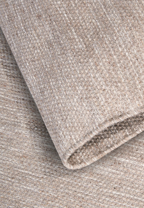 Elle Decoration Delhi Wool Rug Pradesh Linen White 190x280 cm - vtwonen shop