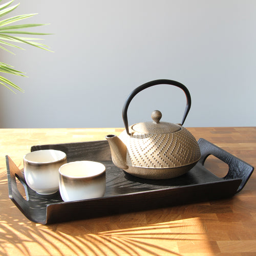 Bredemeijer - Kopjes Fujian porselein - theemok set van 2 - vtwonen shop