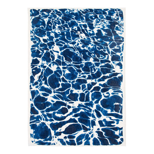 Louis De Poortere vloerkleed Surf - blauw - 80x150cm