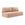 LaMiaSofa 3-zits slaapbank Ostia - chenille stof - grijs - 216x102x79