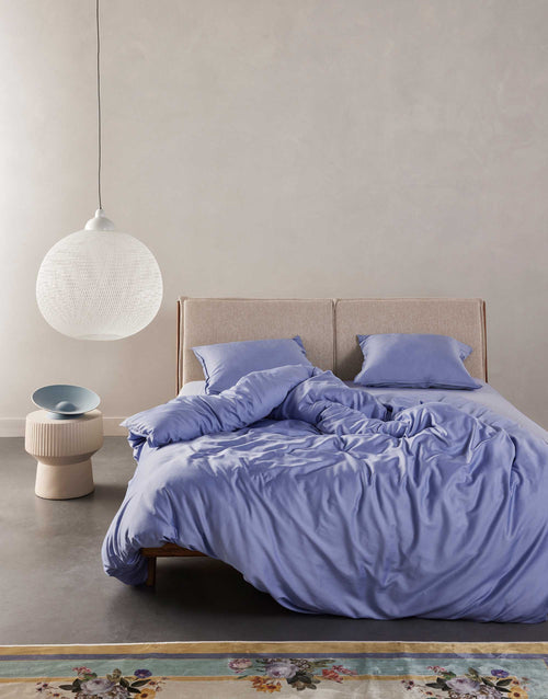 Essenza Minte dekbedovertrek - Lits-Jumeaux - 240x200/220 cm - Lavendelblauw