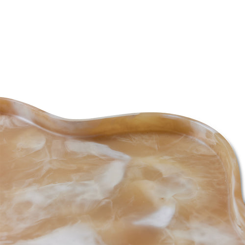 HKLIVING dienblad Patio – cream – groot