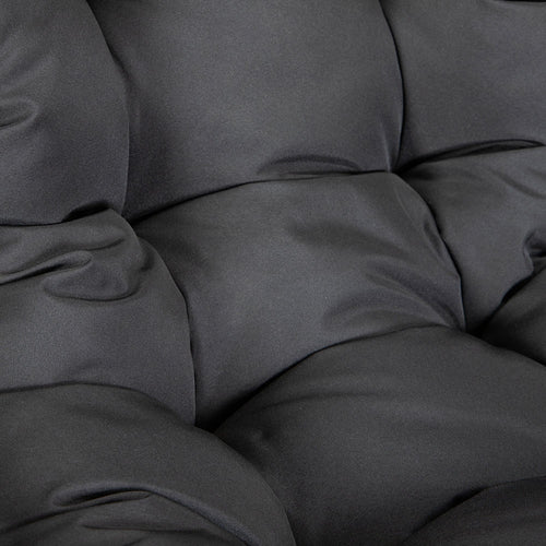 HOME DELUXE hangstoel LOMA – 1 zits zwart - vtwonen shop