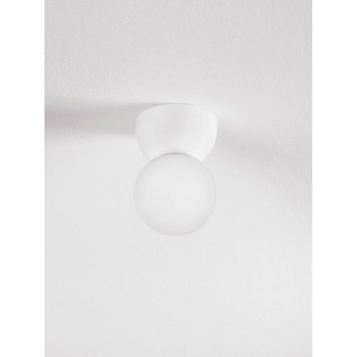 Nova Luce ZERO Bolvormige plafondlamp met witte LED G9 1x5W