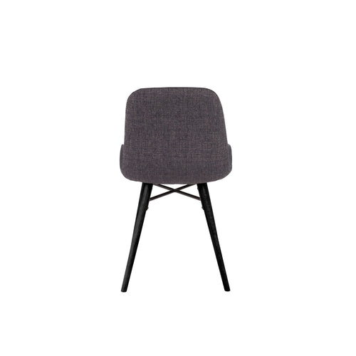 Housecraft Living Lester Eetkamerstoelen  Antraciet - Set van 2 - vtwonen shop