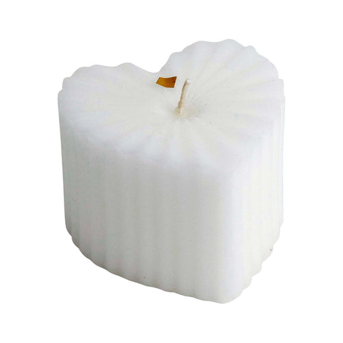 Return to Sender Kaars wit hart in craft doosje - vtwonen shop