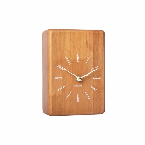 Karlsson wandklok Rama Cuckoo - bruin - 6x14x20cm