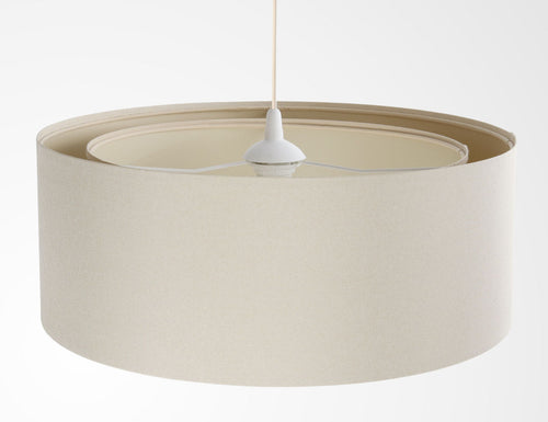 bpskoncept hanglamp Samara - crème - Ø50 cm
