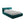LaMiaSofa Bed met opbergruimte Milano - velours - bourgondië - 160x228x82