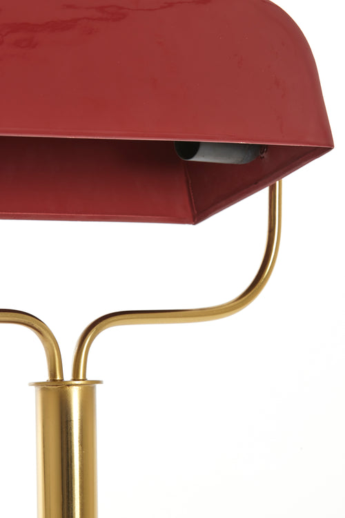 Light & Living tafellamp AYER - rood - 37x14x43cm - vtwonen shop