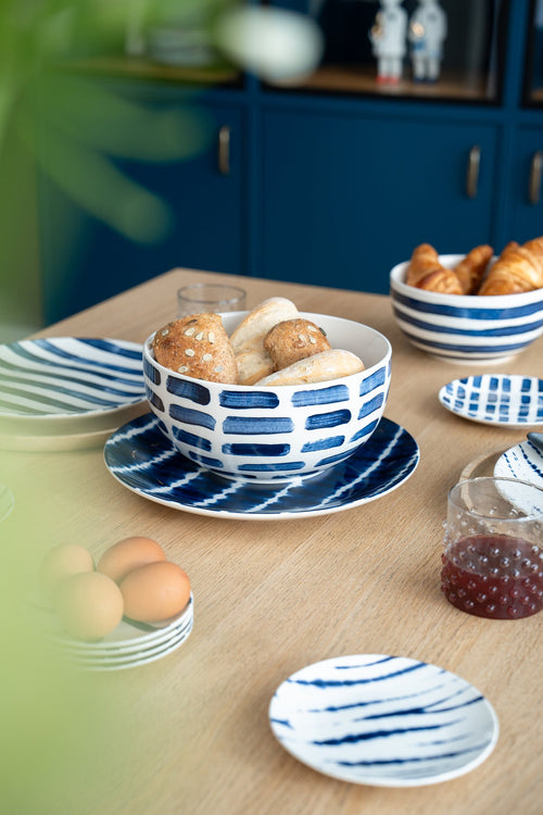 vtwonen - Painted Kommen - Serviesset van 2 - 20.5cm