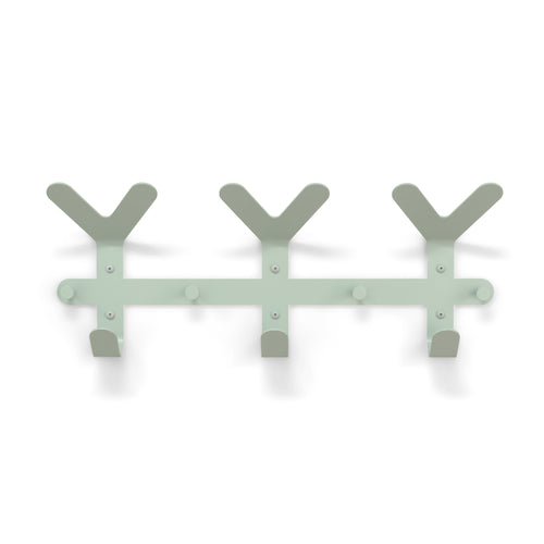 Spinder Design kapstok Frondo - Dusty Green - 9 haken