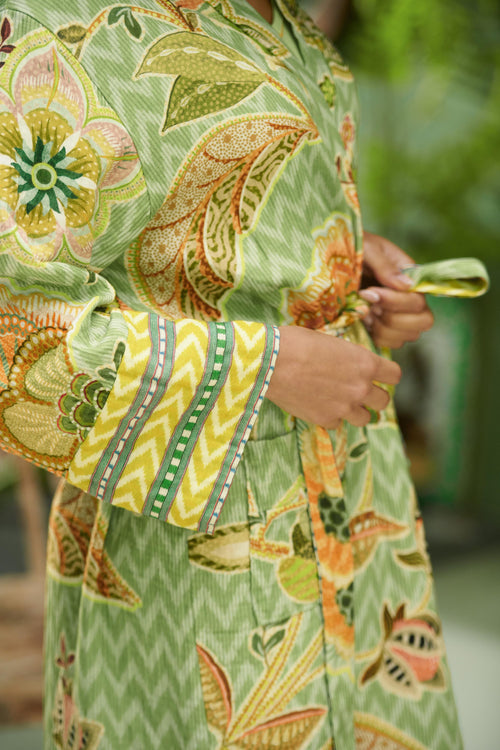 Pip Studio - Noa Kimono Women - Hakuna - Light Green - S