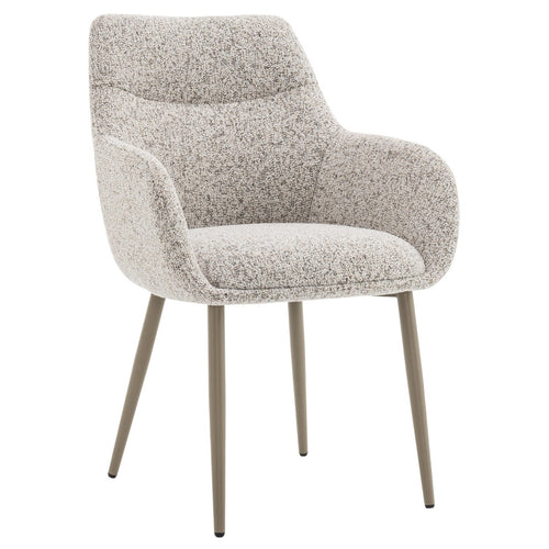 DÉJA Living Eetkamerstoel Noé - Beige/Taupe - Zithoogte 47cm - Set van 2 - vtwonen shop