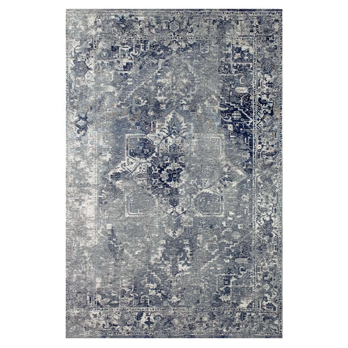 Lola&Moi vloerkleed Deep Blue - blauw -240x340cm - vtwonen shop